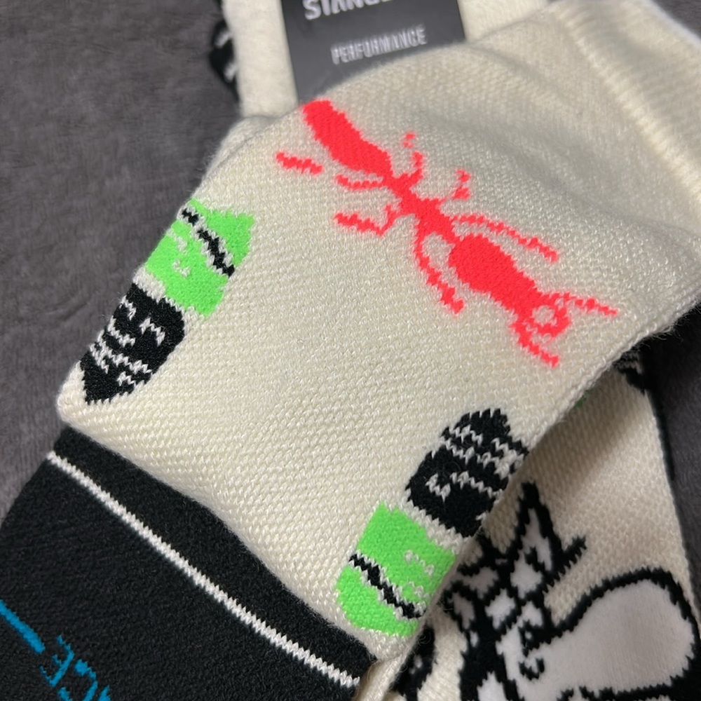 STANCE Wool blend Ski Over the calf Socks Size MED